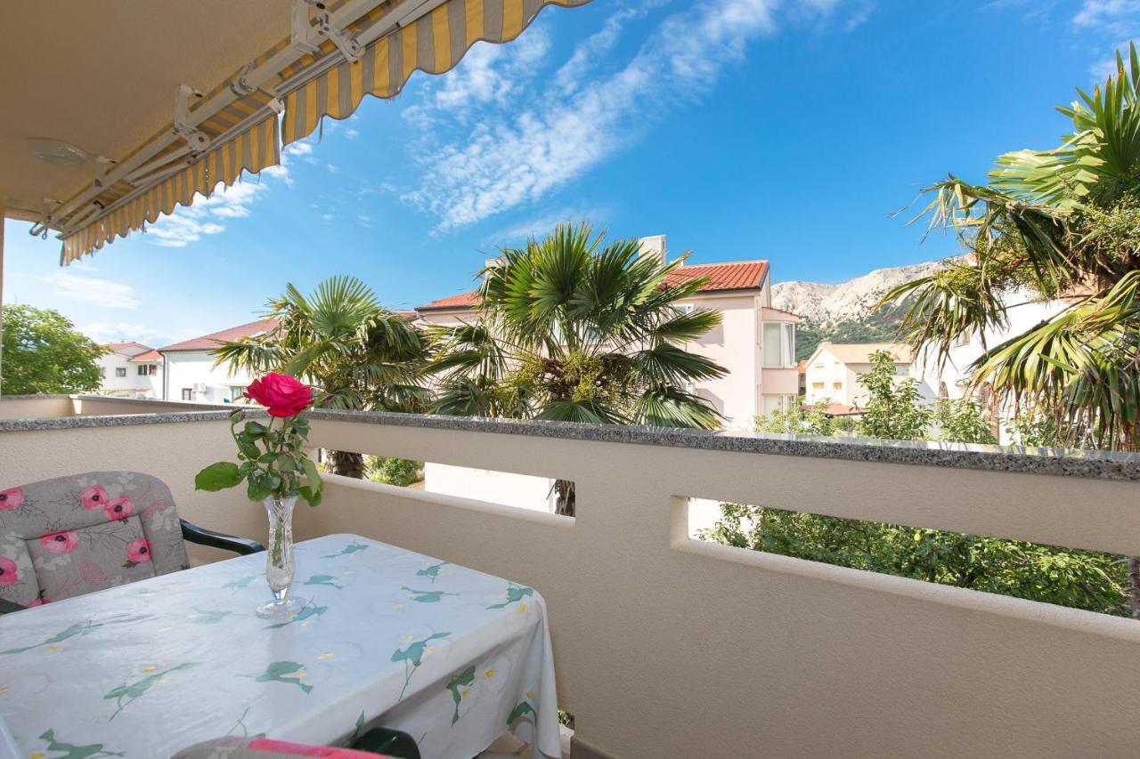Vesna Apartman Baška Kültér fotó